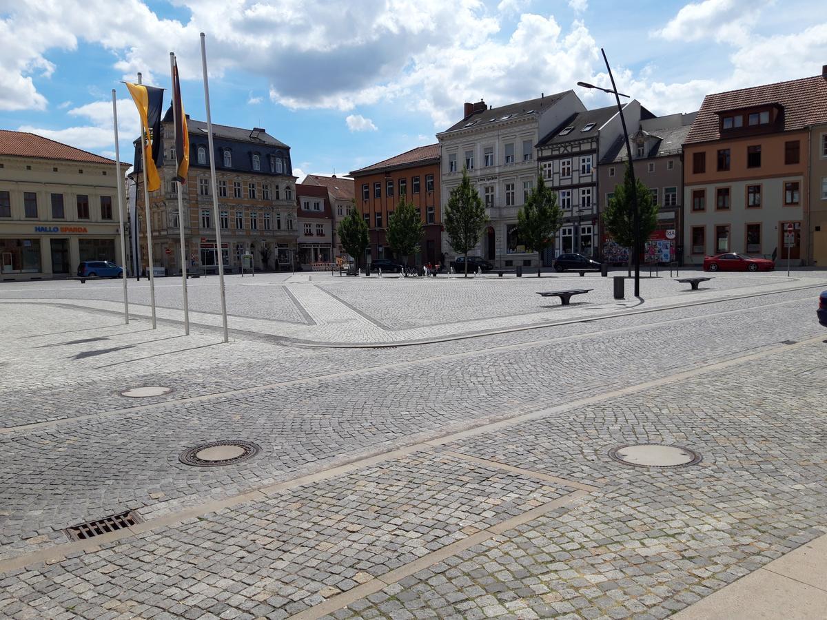 Hotel Schwarzer Adler Stendal Kültér fotó